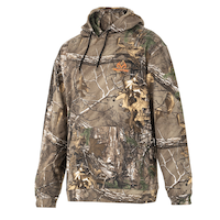 Men's Hunting Hoodie with Front Pouch Pockets, Realtree Edge Camo