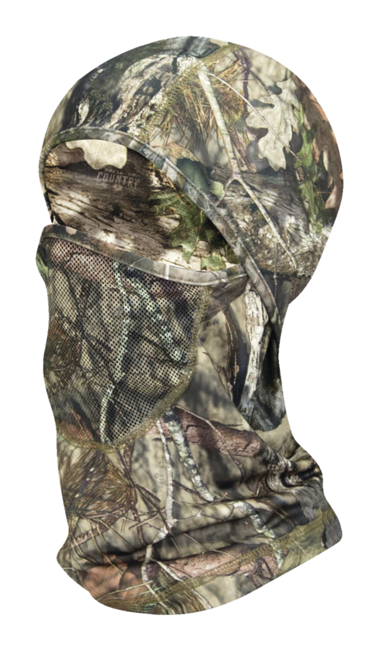 HotShot Men's Hunting Balaclava Hat with Mesh Face Panel for