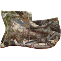 Hot Shot Youth Warm Polar Fleece Hunting Balaclava/Hat, Camo Overhead_Flat