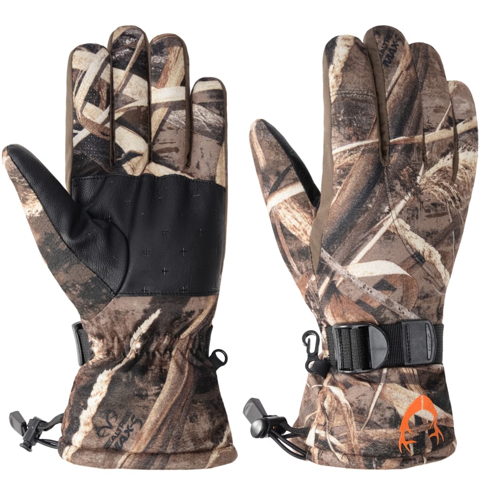 Hot Shot WaterProof Hunting Gloves with Sure GriP on Palms/Fingers, Camo