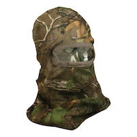 Full Mesh Hunting Facemask, Bug Protection, One Size, Camo Front_Angled_Right