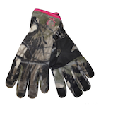 Hot Shot Women's Warm Insulated Fleece Hunting Gloves with Non-Slip Palm, Camo/Pink Composite_or_Mixed