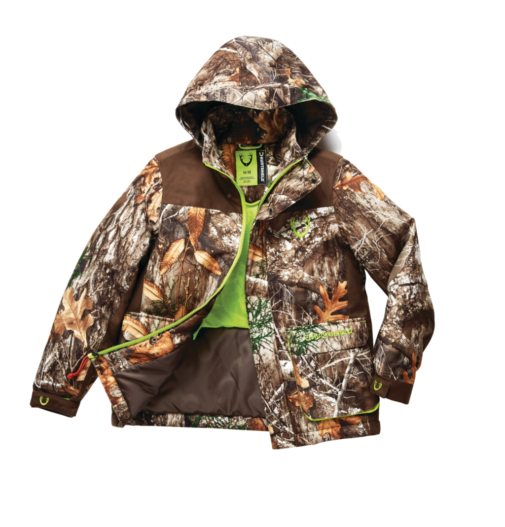 Huntshield Youth Waterproof Winter Hunting Parkajacket With Hood Camo Canadian Tire 0894