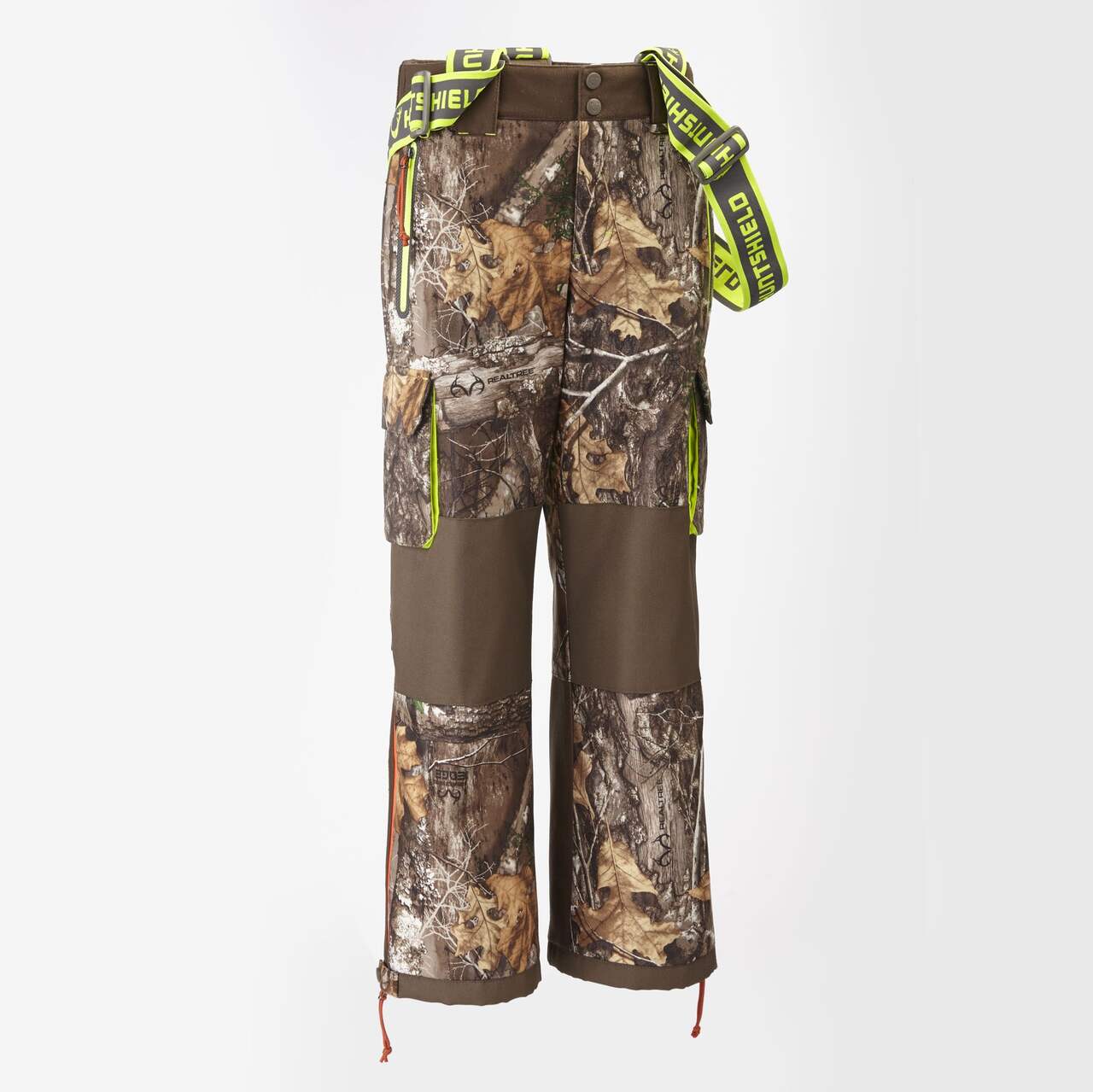 Huntshield Youth WaterProof Hunting Pants with Removable SusPenders, Camo