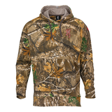 Browning Pullover Cotton Hoodie with Kangaroo Pocket for Hunting/Hiking, Realtree Edge Camo Front_Flat
