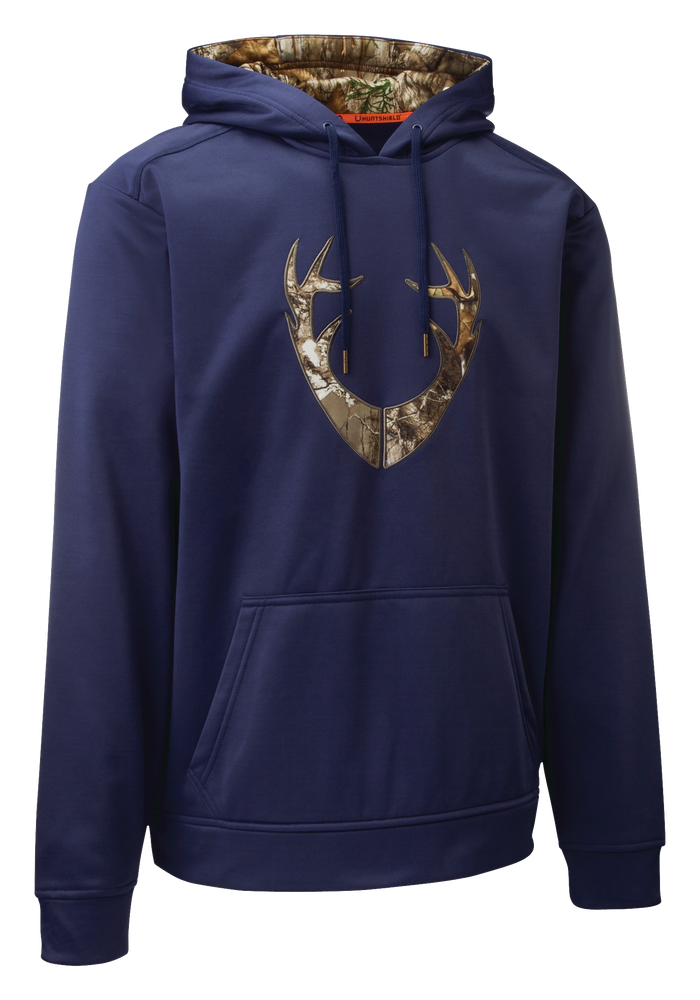 Huntshield Mens Hoodie With Kangaroo Pocket For Huntinghiking Bluecamo Canadian Tire 9956