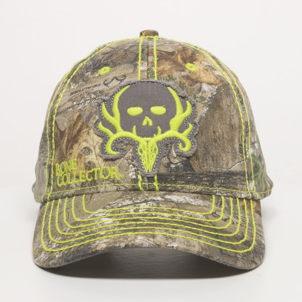Bone Collector Hunting Baseball CaP with SnaP Closure for Secure Fit,  Realtree Edge Camo