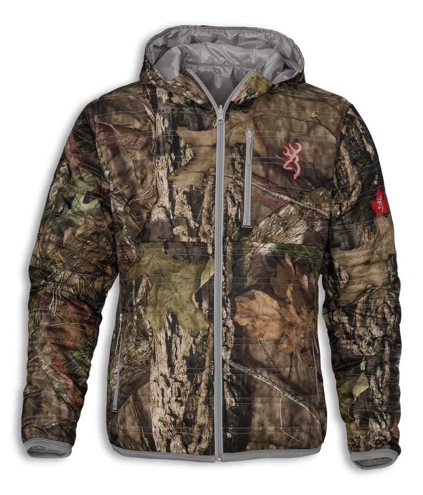 Browning Unisex Insulated Reversible Hunting Jacket with Hand Warmer