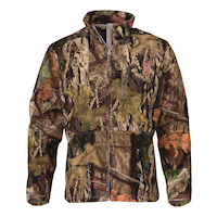 Browning Unisex Soft Shell Hunting Jacket with Utility Pocket, Camo Front_Flat
