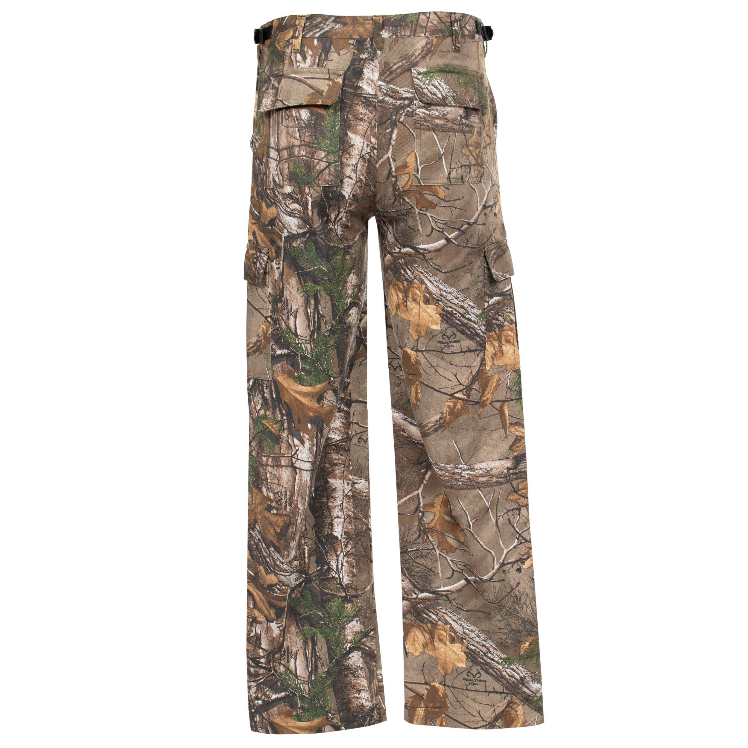 Yukon Gear Men's Infinity Cargo Hunting Pants with Adjustable Waist,  Realtree Xtra Camo