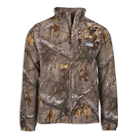 Yukon Gear Men's Waterproof Windproof Fleece Hunting Jacket, Camo
