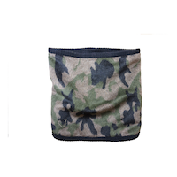 Yukon Gear Men's Brushed Wool Blend Hunting Neck Warmer with Fleece Lining, Camo Front_Flat