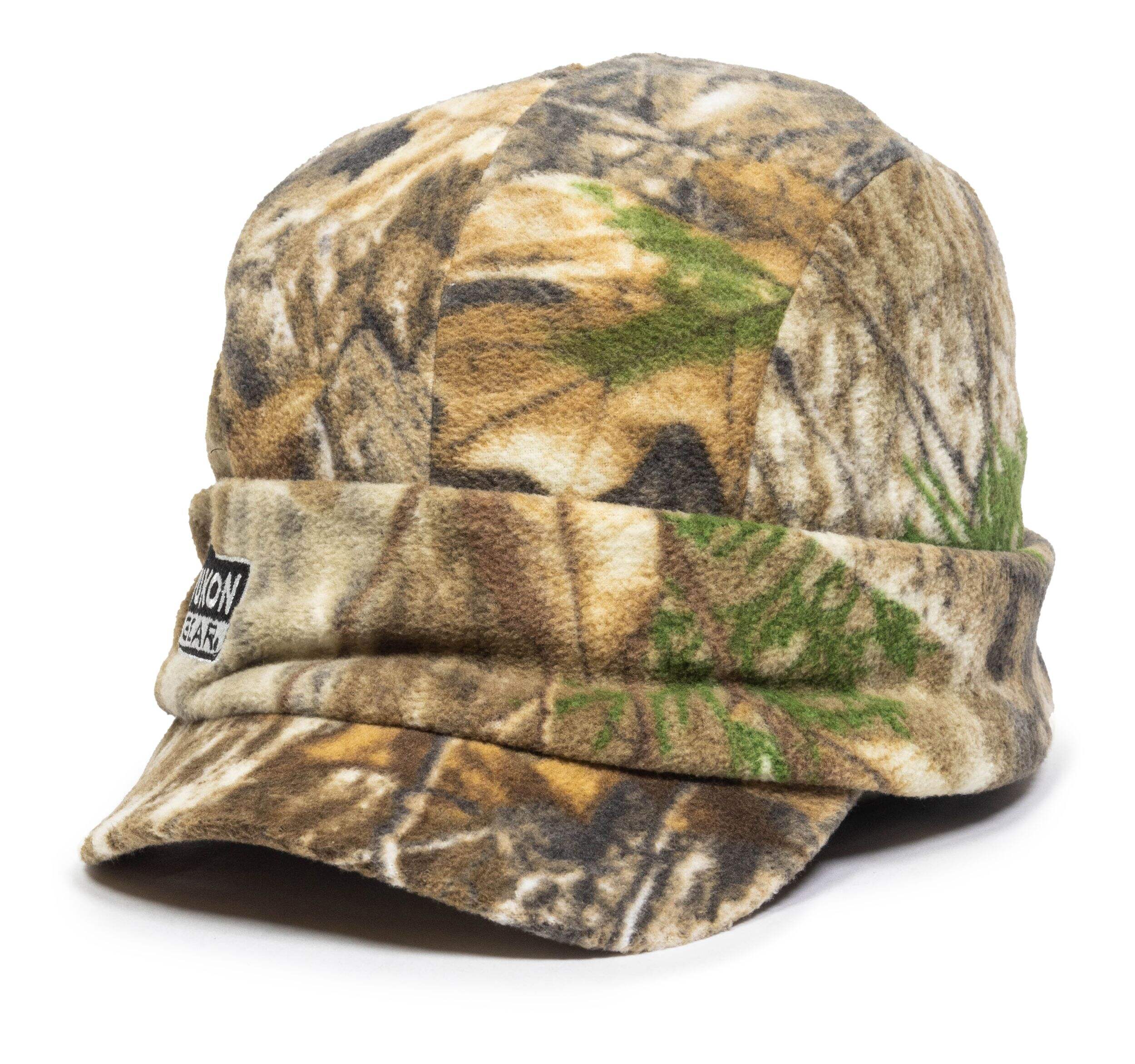 Tuque de chasse à visière en Yukon Gear avec rebord et visière, camouflage Realtree XTRA Front_Angled_Left