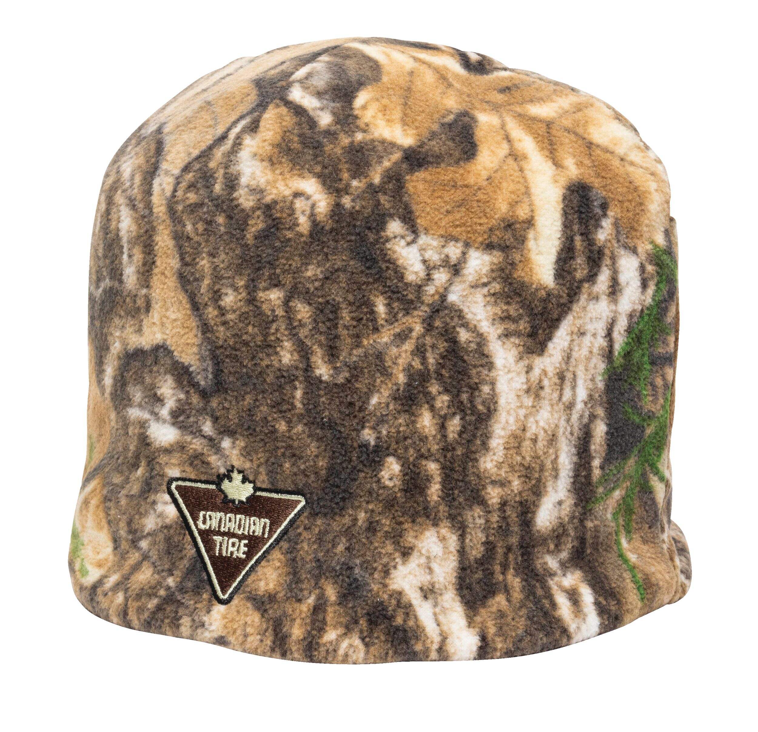 Yukon Gear Fleece Hunting Toque/Hat, Realtree XTRA Camo Front_Angled_Left