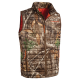 Manteau de chasse à glissière intégrale bouffant compressible Huntshield Stevie pour hommes avec poches à glissière, camouflage Front_Three_Fourths_Angled_Right