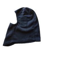 Yukon Gear Soft Fleece Balaclava/Hat with Earwarmer Pocket for Hunting/Hiking, Black