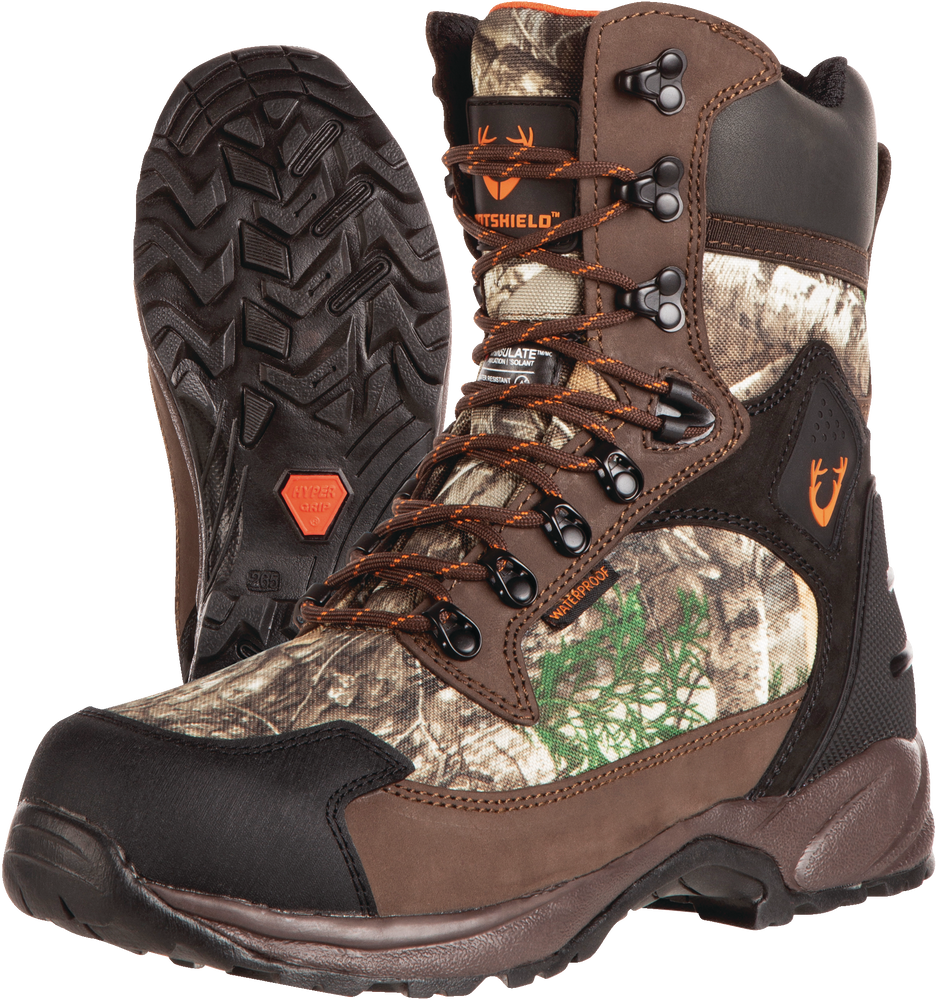 huntshield men's elite tracker hunting boots