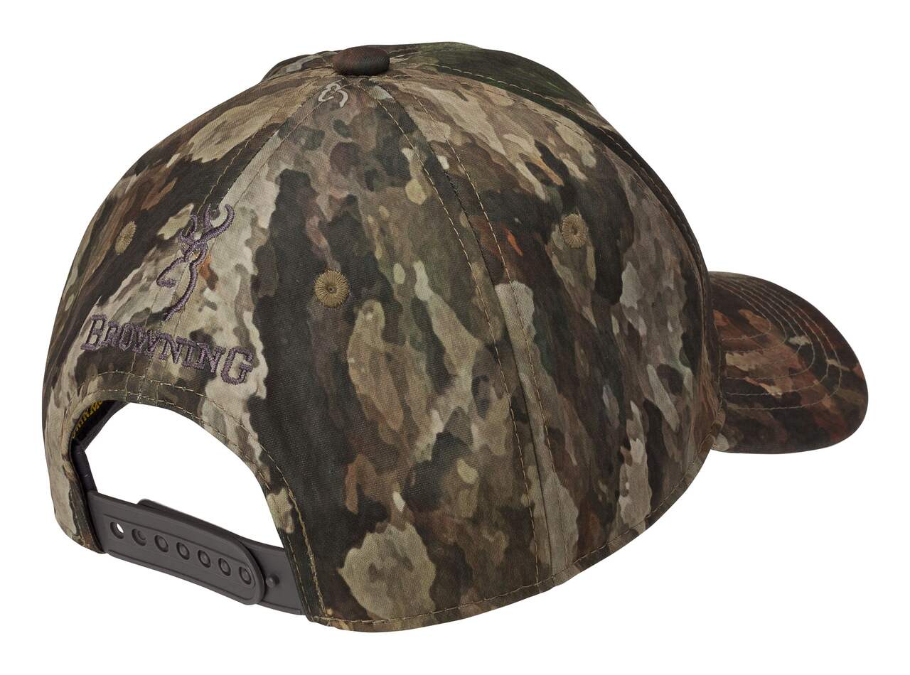 Browning Solid TDX Hunting Baseball CaP with Adjustable Closure, Camo