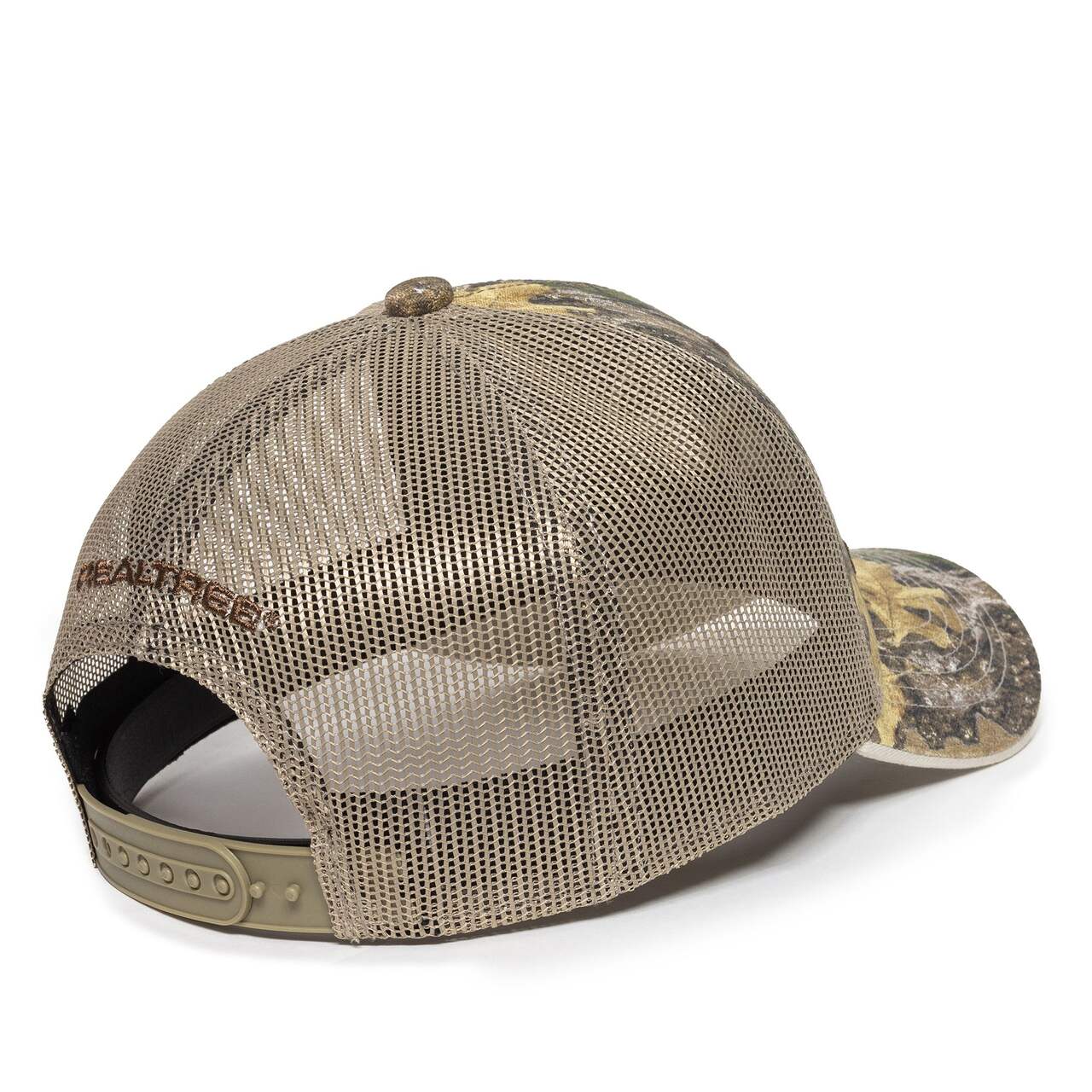 Realtree Hunting Structured Baseball Style Hat, Edge Camo, Small / Medium