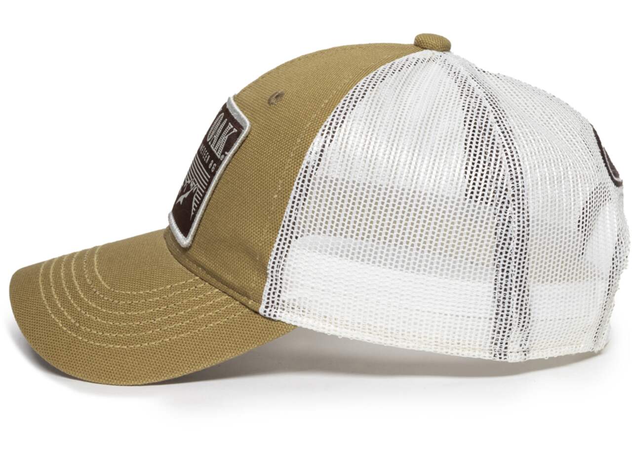 Casquette de baseball à dos en filet de chasse Mossy Oak avec fermeture  réglable, beige/ivoire