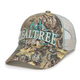 Casquette de baseball à dos en filet de chasse Realtree pour femmes avec fermeture réglable, camouflage Realtree Edge Front_Three_Fourths_Angled_Left