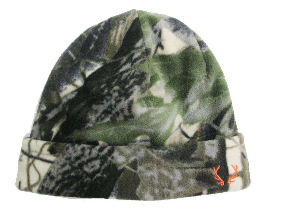 Yukon Gear Warm Fleece Reversible Hunting Toque with Cuff, One Size ...