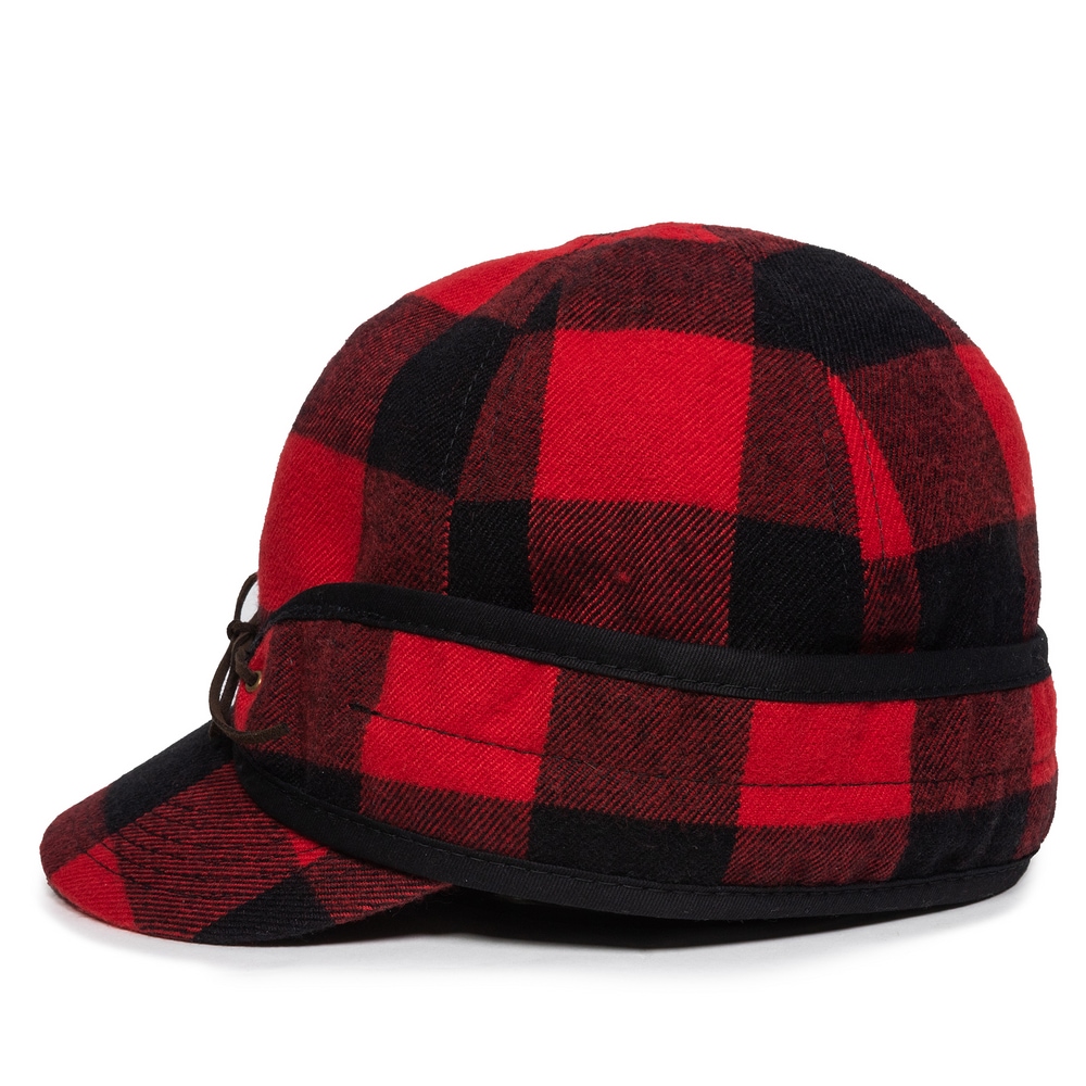 Red Hunting Hat With Ear Flaps