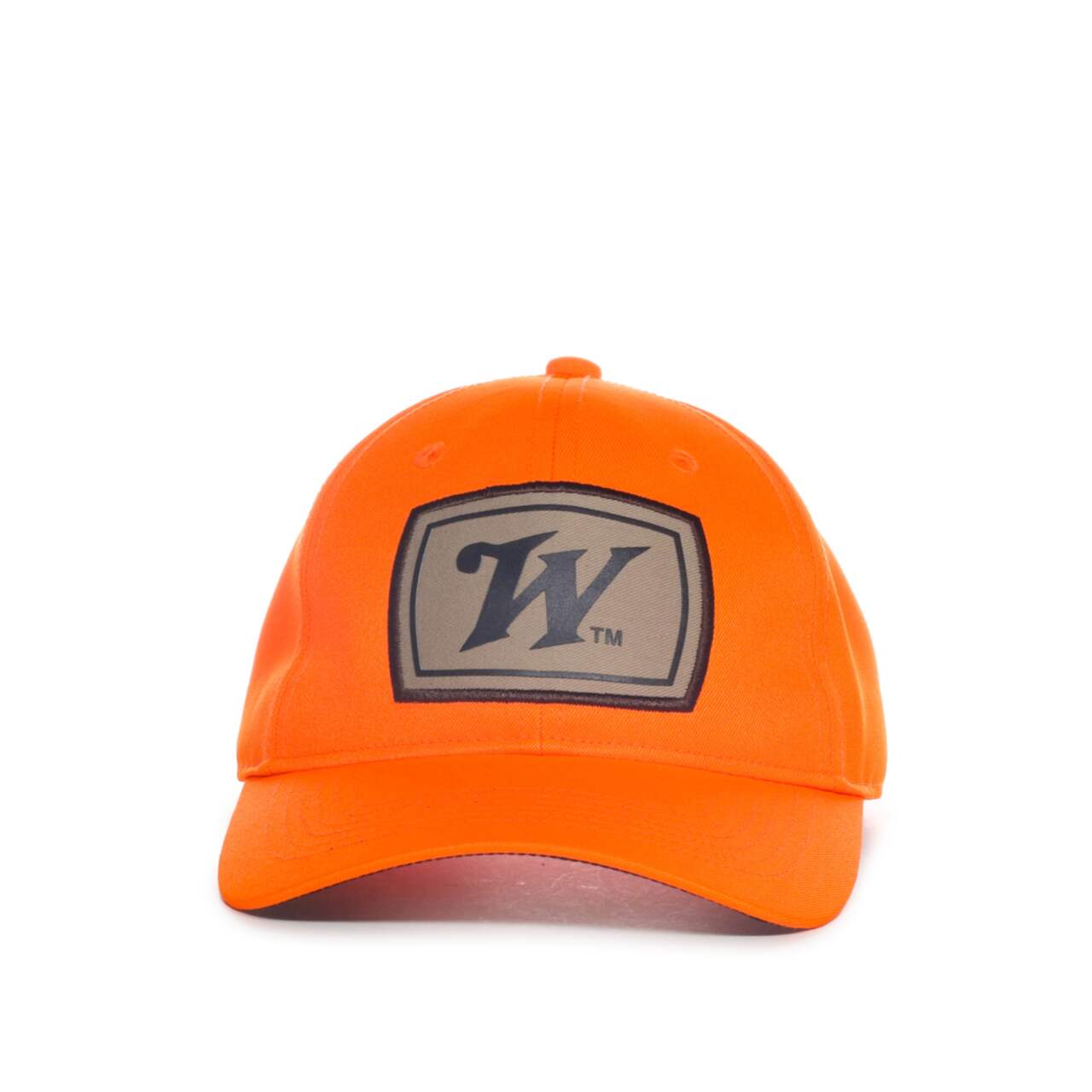 Blaze Women's Winchester Print/Woven Patch Cap with Hook & Loop Closure,  Polyester, Orange