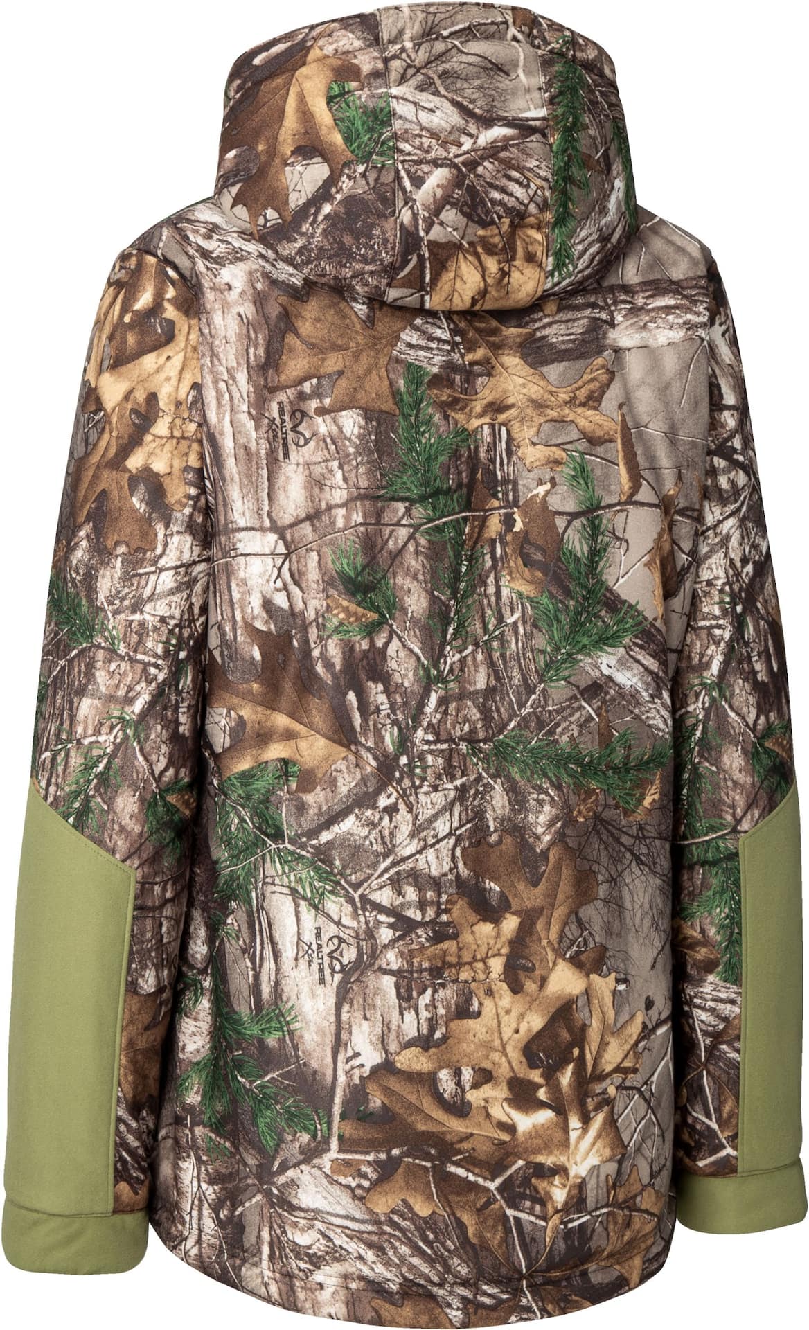 Women's white camo winter 2024 jacket