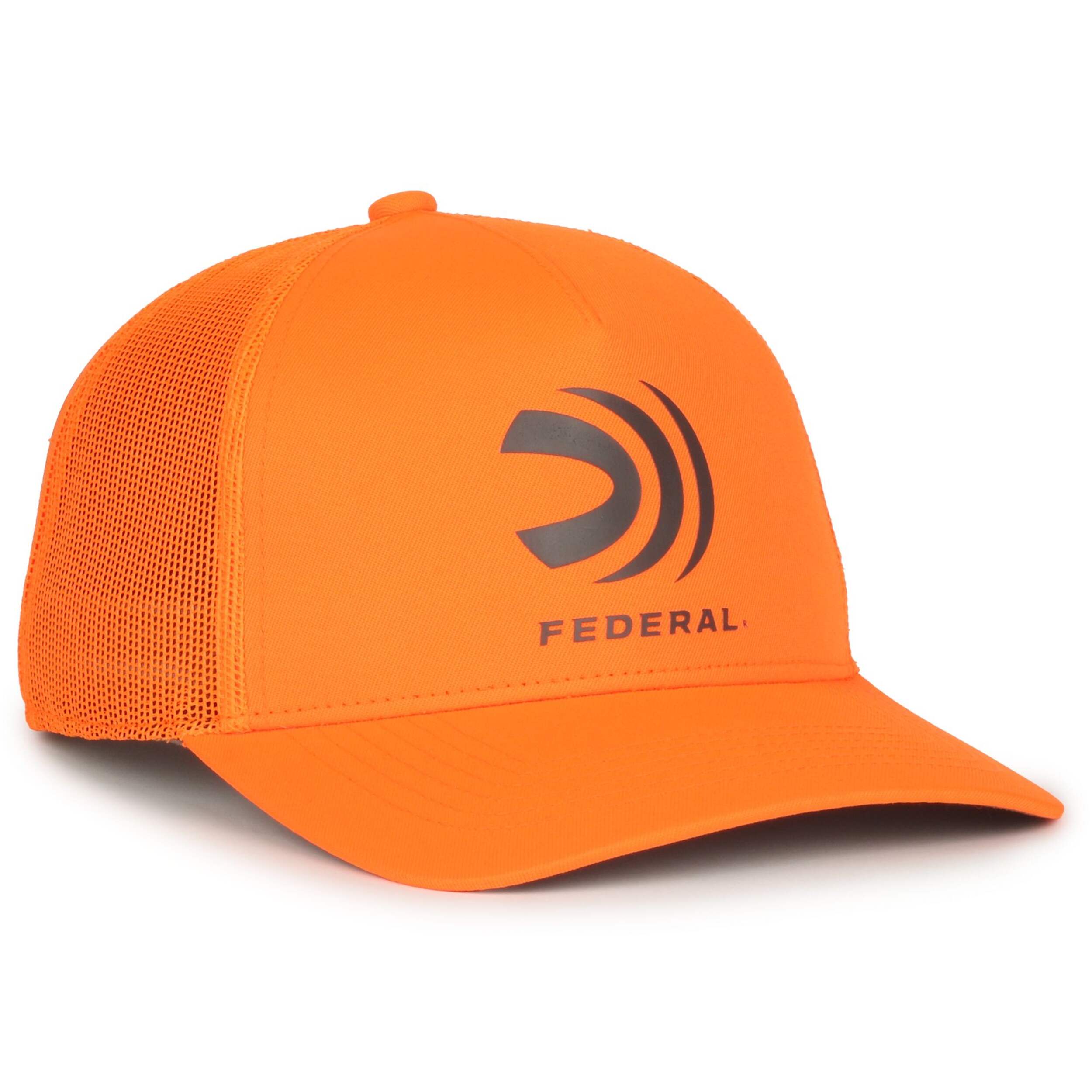 Outdoor Cap Company Federal Blaze Orange Hat, Orange Blaze Front_Angled_Right