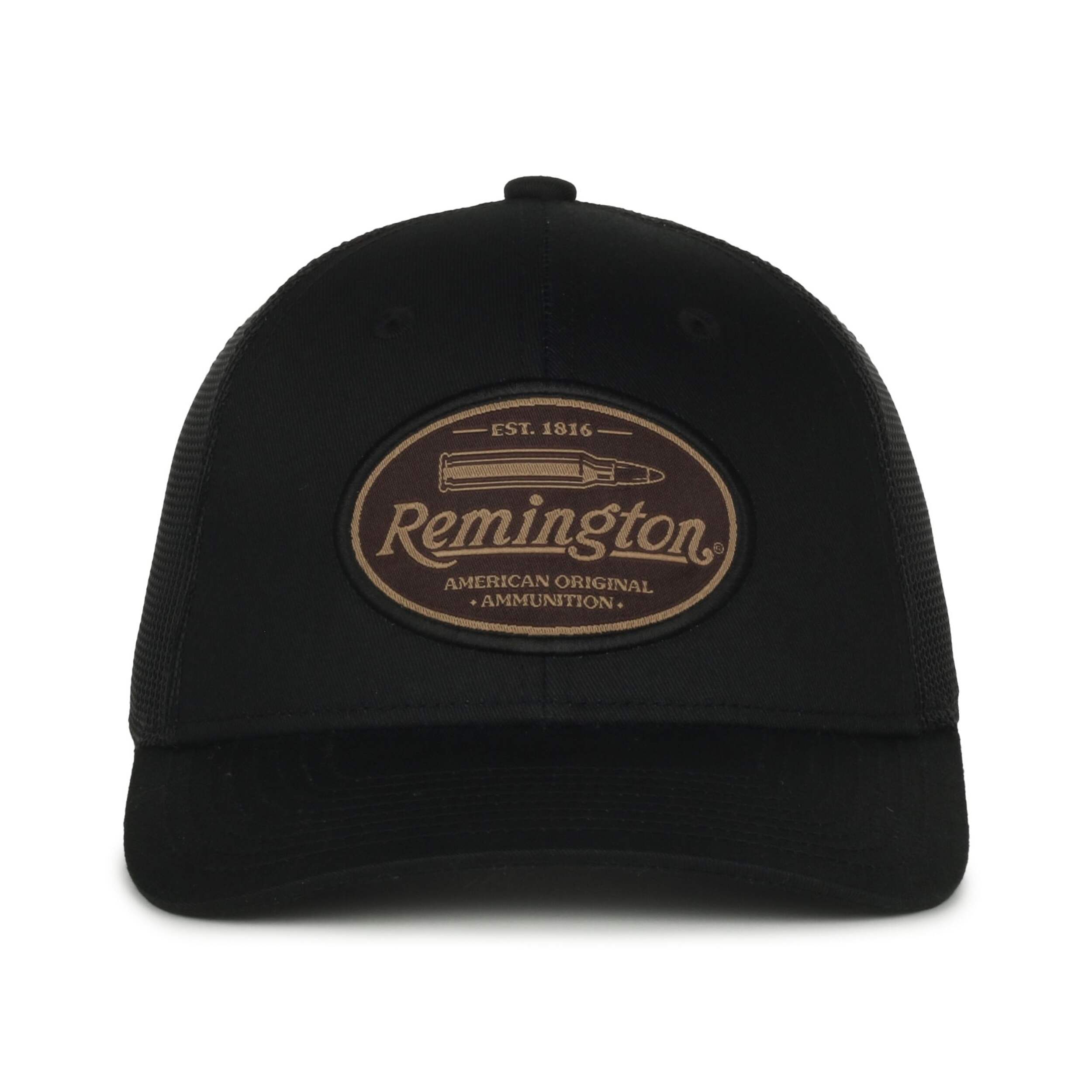 Outdoor Cap Company Remington Hat, Black Mesh Back Hat Front_Flat