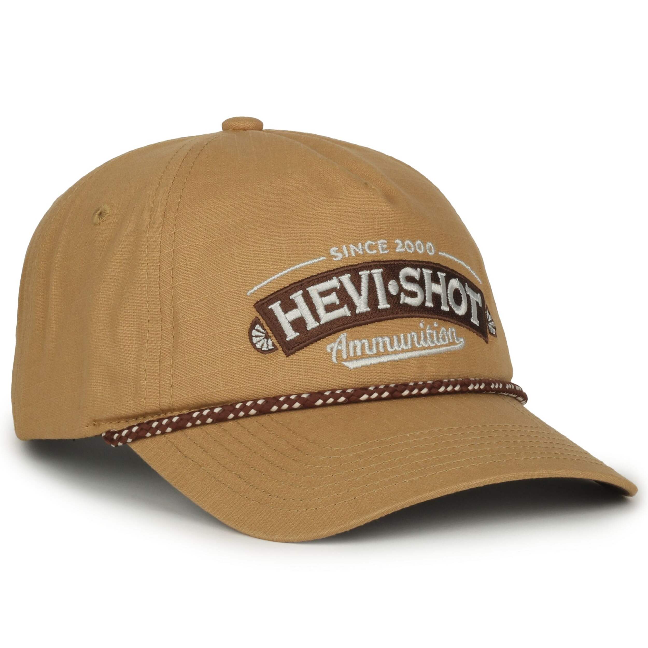 Outdoor Cap Company Hevi-Shot Hat, Khaki Front_Angled_Right