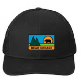 NorthSylva Meateater Bear Grease Trucker Hat, Black Front_Elevated
