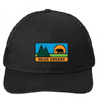 Casquette camionneur North Sylva MeatEater Bear Grease, noir