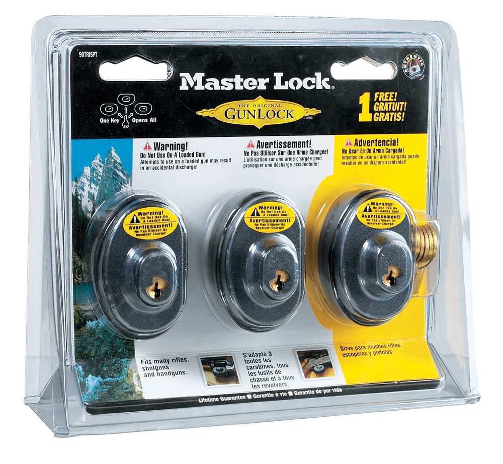 Master Lock Key Gun Locks, 3pk Canadian Tire