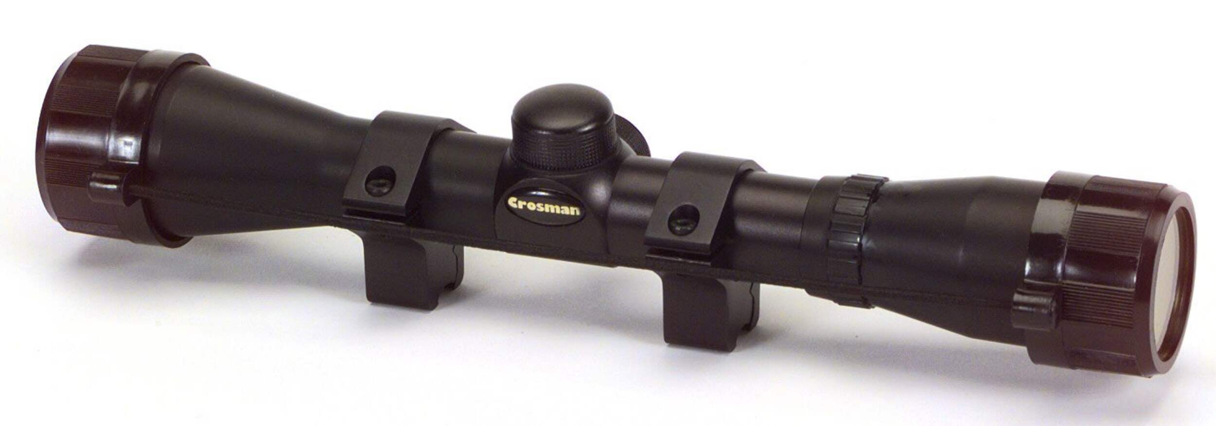 Crosman CenterPoint 4032 Rifle Scope, Black, 4 x 32 mm Front_Angled_Right