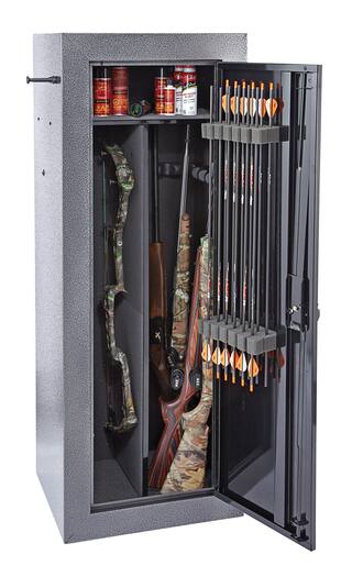 Buck Commander Steel And Bow, Compound Bow Storage Cabinet
