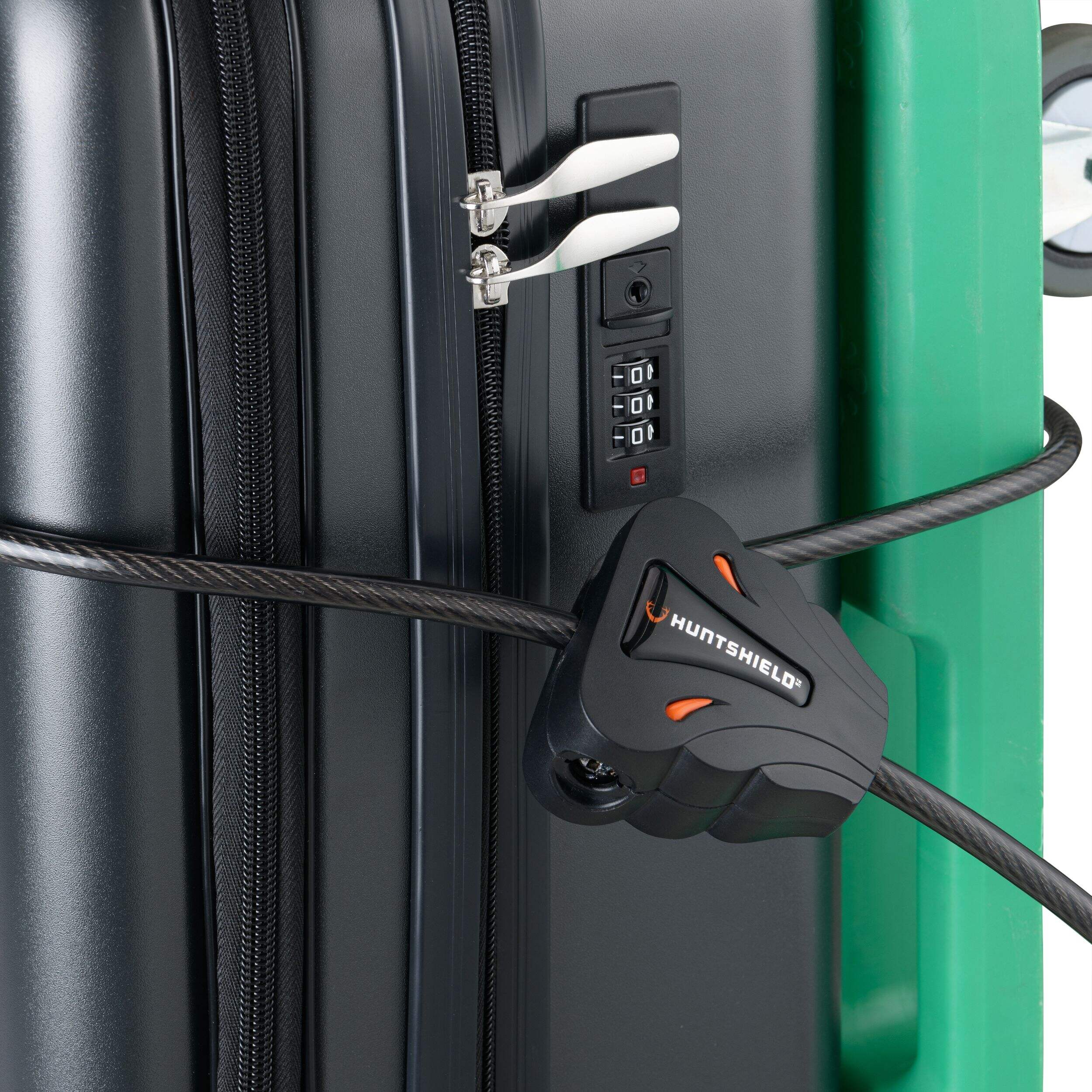 Huntshield Weatherproof Trail Camera Lock CloseUp