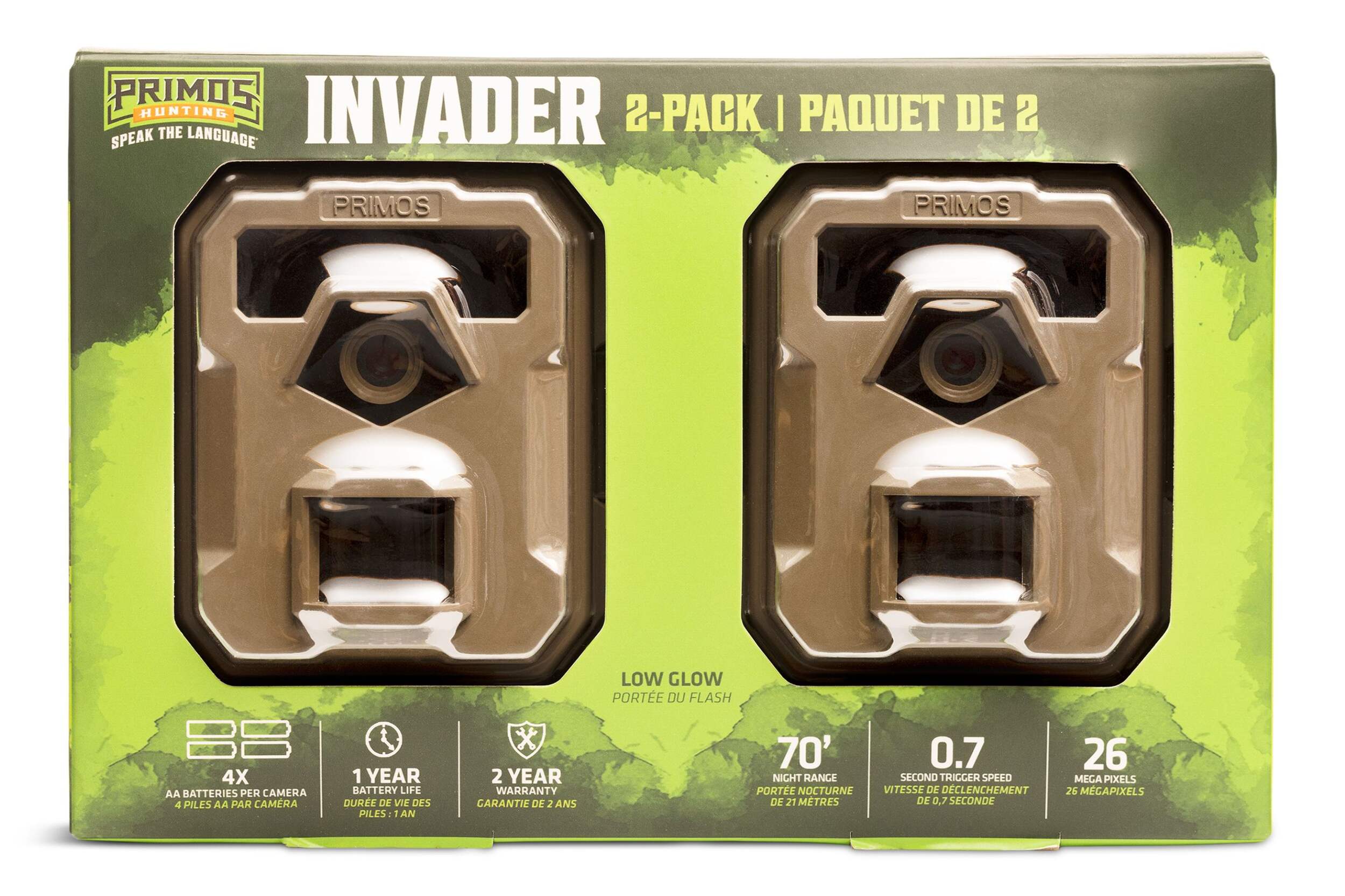 Primos Game Camera with Video, 2-pk Front_Flat