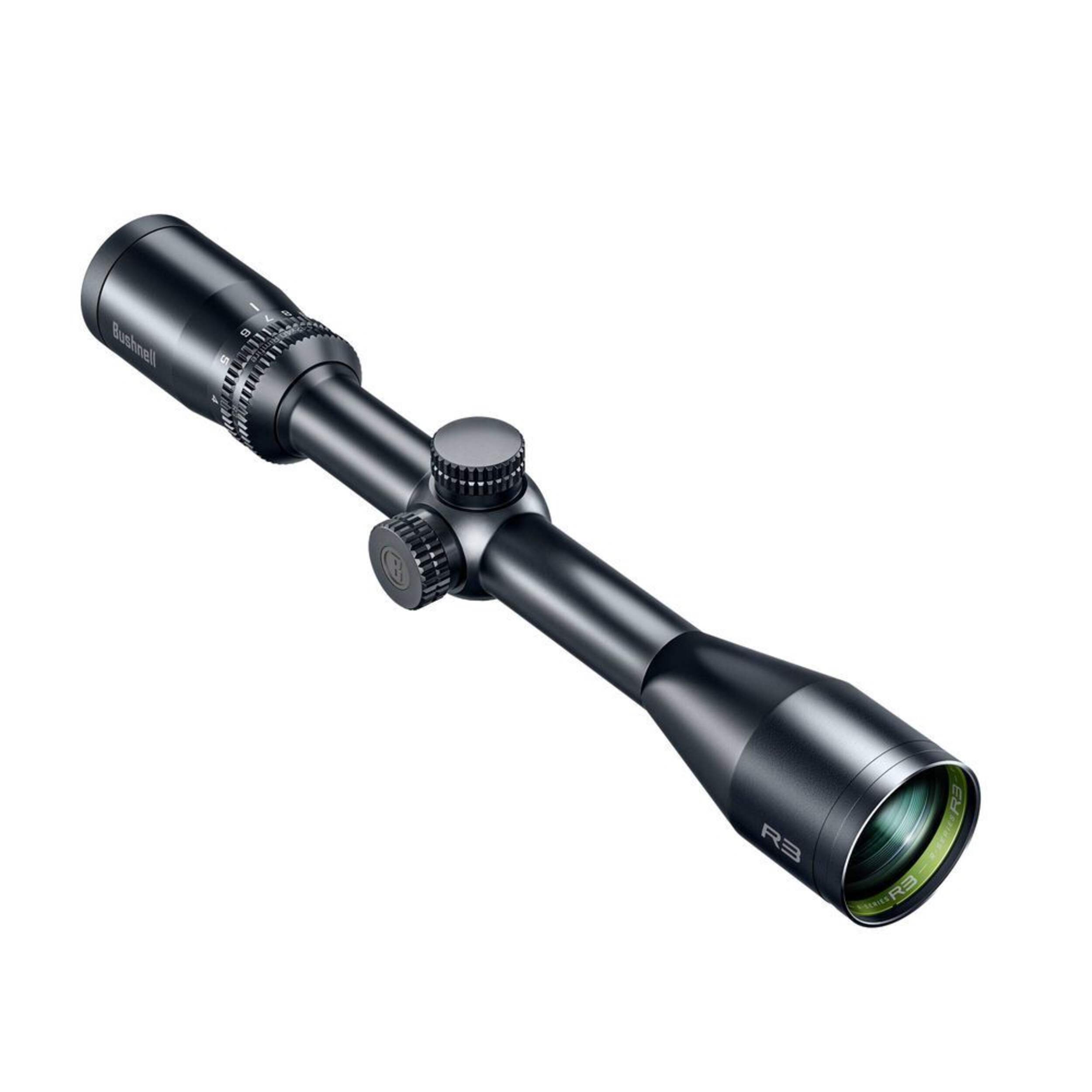 Lunette de visée Bushnell R3 avec réticule DOA-QBR, 4-12x40 mm Front_Three_Fourths_Angled_Right