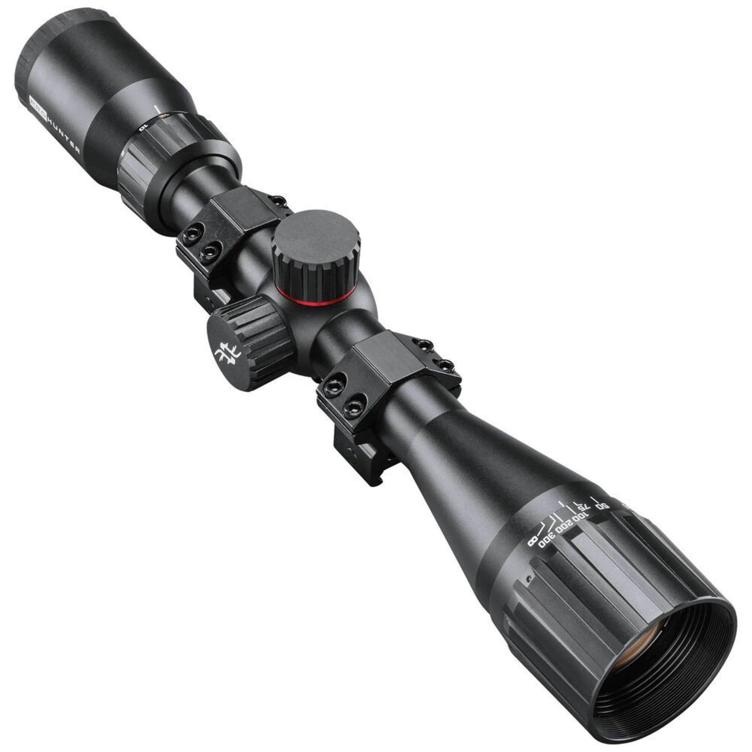 Simmons Pro Hunter Waterproof Rifle Scope, 4-12x40mm Front_Three_Fourths_Angled_Right