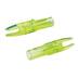 Titan 68400 Arrow Nocks For Hunting Archery Bow/Crossbow, Green, 12-Pk Composite_or_Mixed