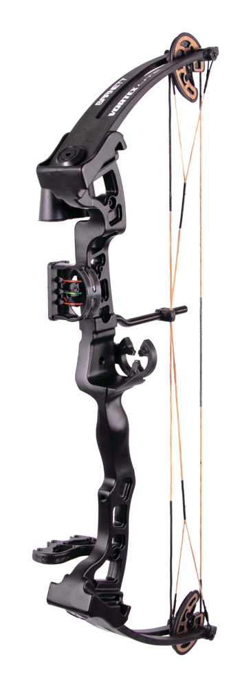 Bear Archery Brave Youth Kids' Compound Bow Package w/ Whisker