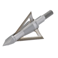 Pointes de flèche à tête large à 3 lames Excalibur Boltcutter pour arbalète de chasse, 150 grains, paq. 3 Front_Angled_Left