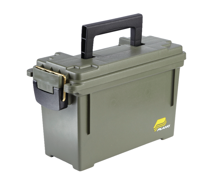 Plano Lockable Hunting Rifle Ammunition Field Storage Box/Case, Holds 6 ...