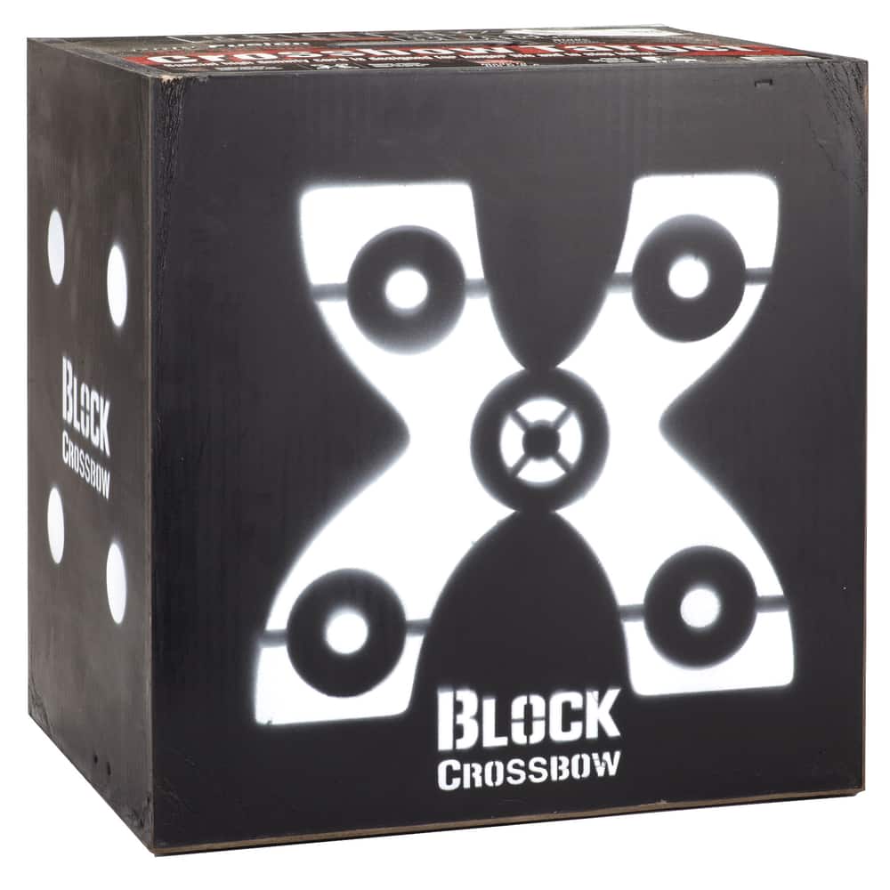 Block Black Crossbow Target 16 
