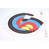 Delta McKenzie PaPer Arrow Target Faces For Archery Practice, 21-in, 3-Pk Composite_or_Mixed