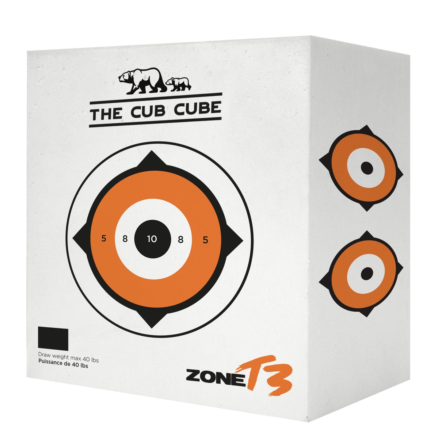 Zone T3 Tuff Arrow Archery Target, Poly/Plastic, Assorted Colours Canadian Tire