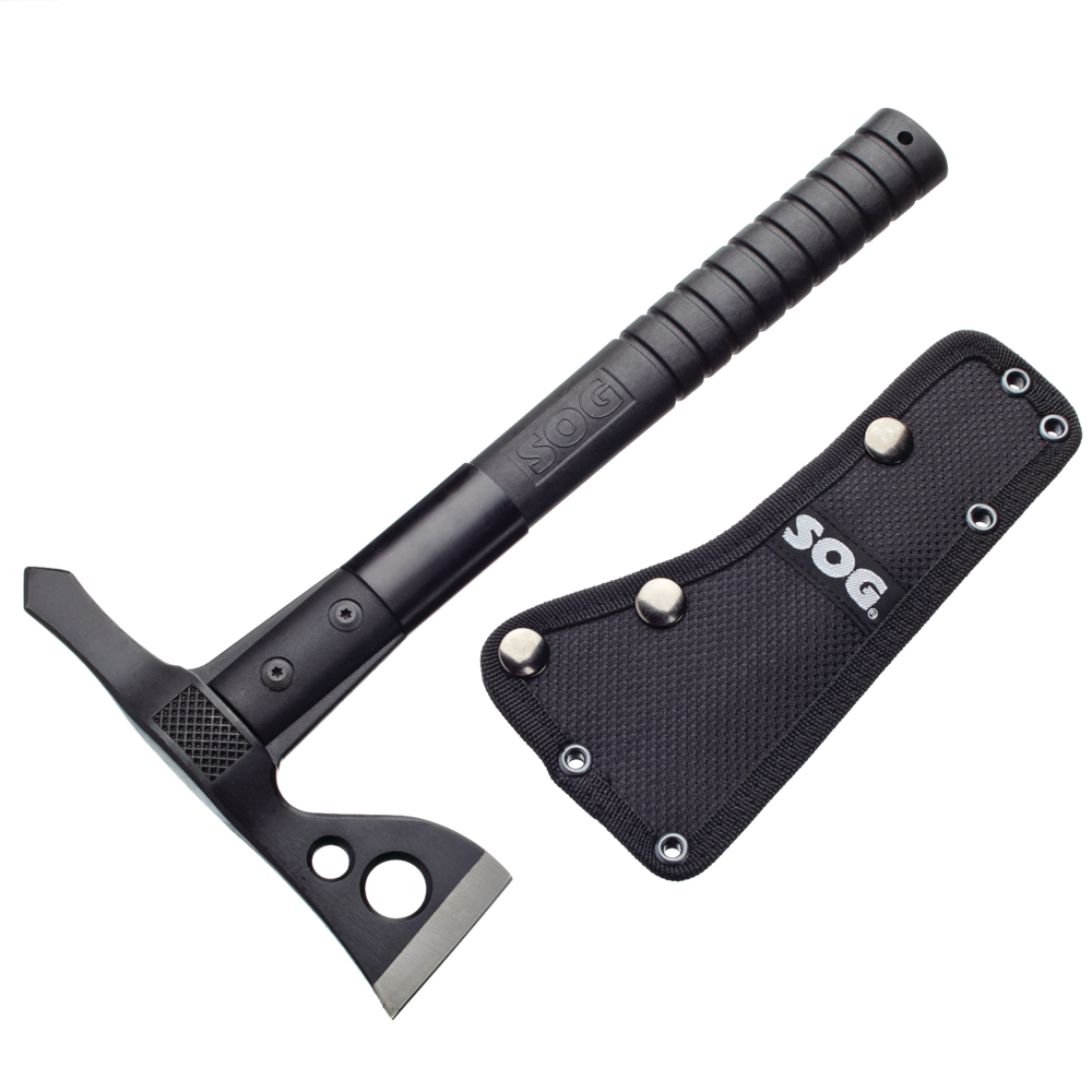 SOG Tomahawk Tactical Hatchet Voodoo Hawk Mini Tactical Axe, Throwing ...