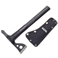 SOG Tomahawk Axe Knife w/ Nylon Sheath Front_Flat